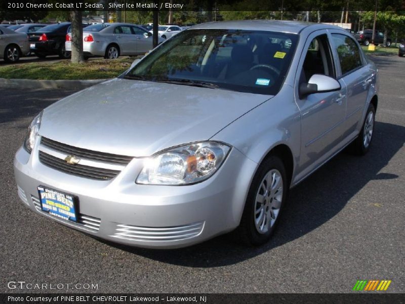 Silver Ice Metallic / Ebony 2010 Chevrolet Cobalt LT Sedan