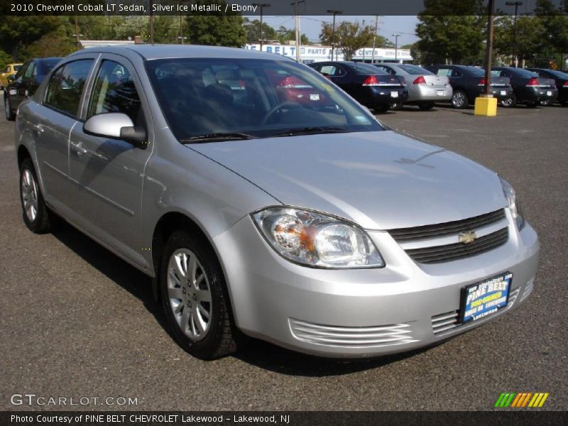 Silver Ice Metallic / Ebony 2010 Chevrolet Cobalt LT Sedan