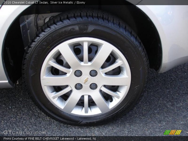 Silver Ice Metallic / Ebony 2010 Chevrolet Cobalt LT Sedan