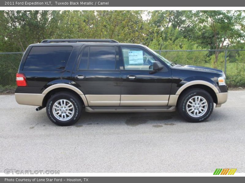 Tuxedo Black Metallic / Camel 2011 Ford Expedition XLT