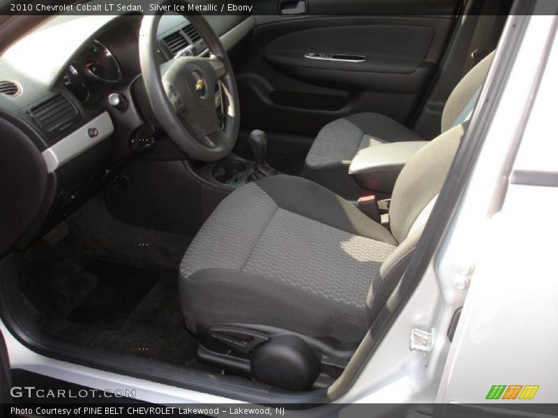 Silver Ice Metallic / Ebony 2010 Chevrolet Cobalt LT Sedan