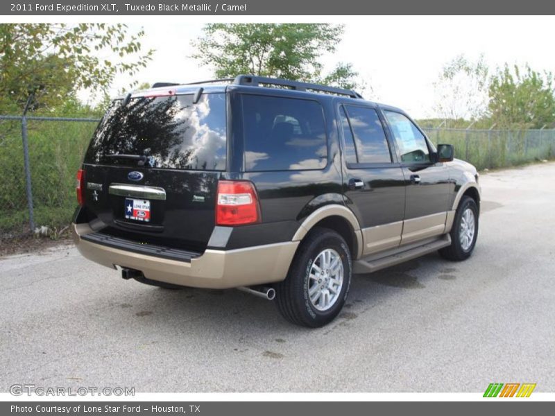 Tuxedo Black Metallic / Camel 2011 Ford Expedition XLT