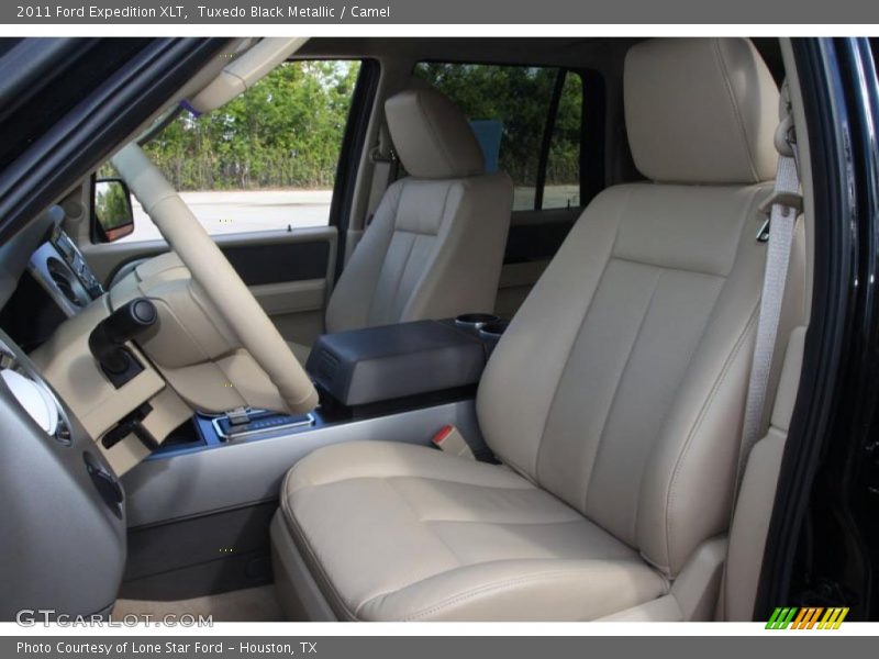 Tuxedo Black Metallic / Camel 2011 Ford Expedition XLT
