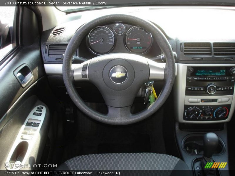 Silver Ice Metallic / Ebony 2010 Chevrolet Cobalt LT Sedan