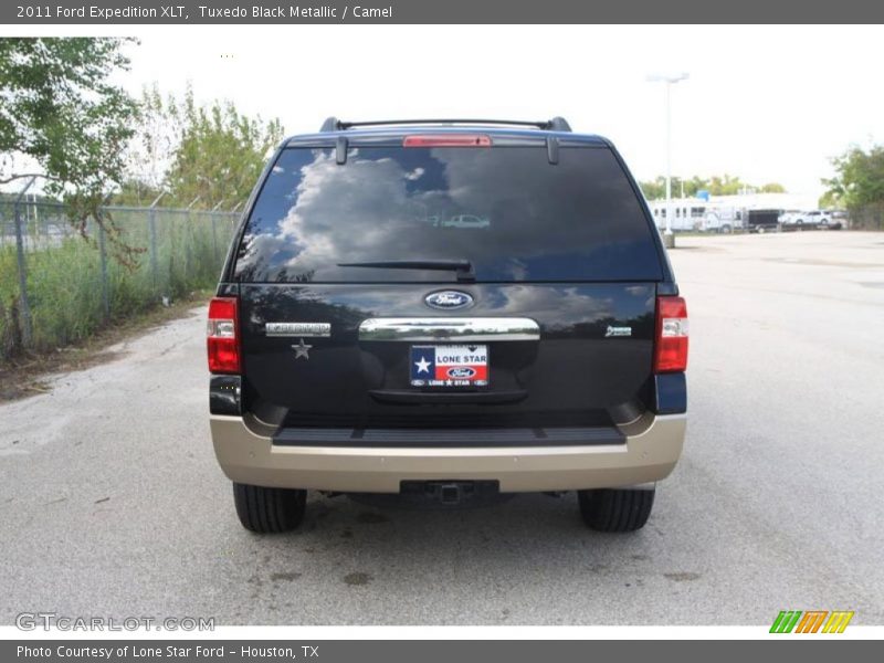 Tuxedo Black Metallic / Camel 2011 Ford Expedition XLT