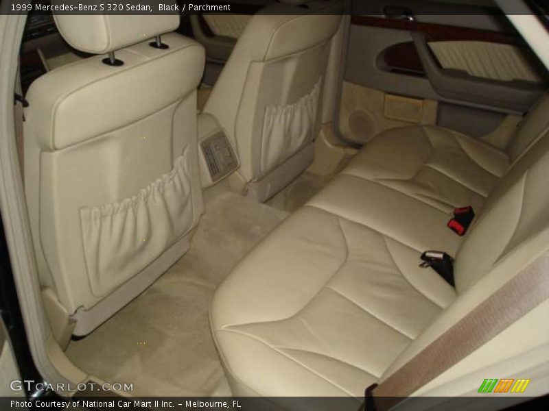 Black / Parchment 1999 Mercedes-Benz S 320 Sedan