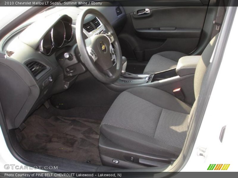 Summit White / Ebony 2010 Chevrolet Malibu LT Sedan