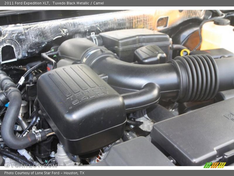 Tuxedo Black Metallic / Camel 2011 Ford Expedition XLT