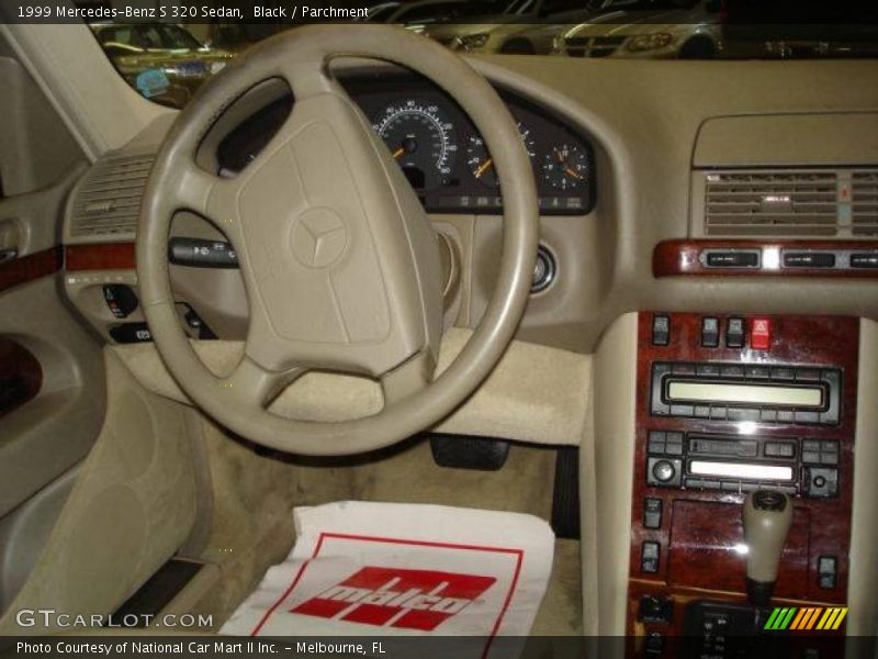 Black / Parchment 1999 Mercedes-Benz S 320 Sedan