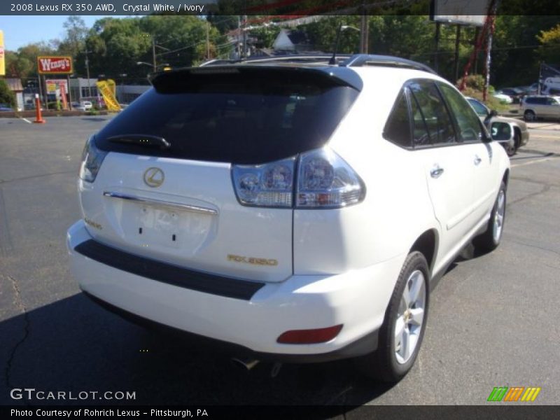 Crystal White / Ivory 2008 Lexus RX 350 AWD