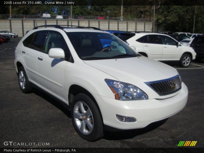 Crystal White / Ivory 2008 Lexus RX 350 AWD