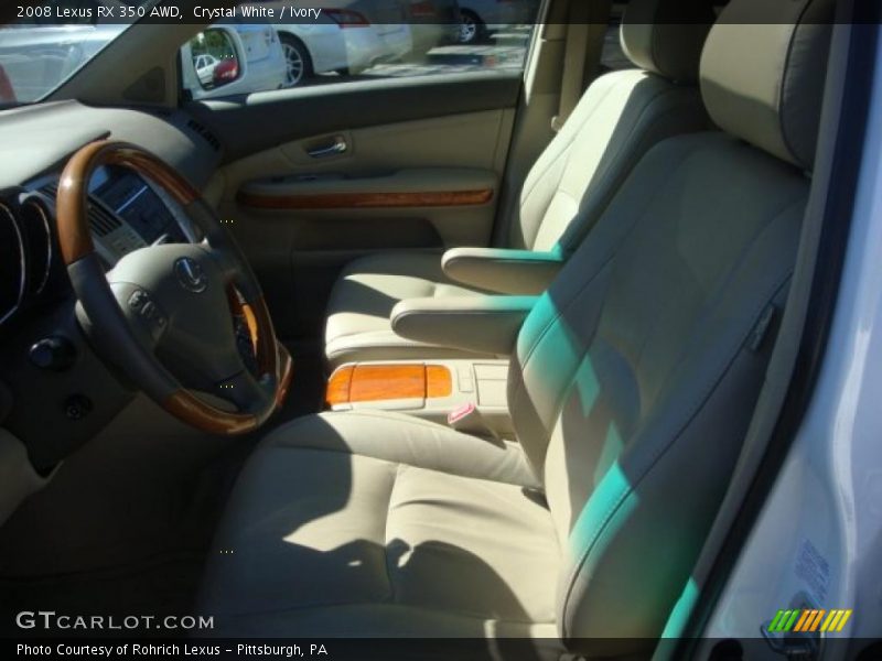Crystal White / Ivory 2008 Lexus RX 350 AWD