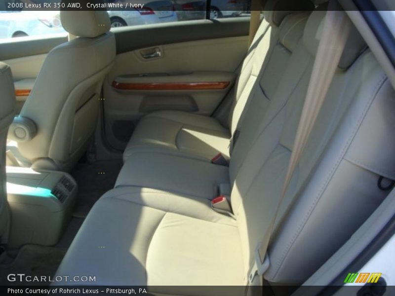 Crystal White / Ivory 2008 Lexus RX 350 AWD