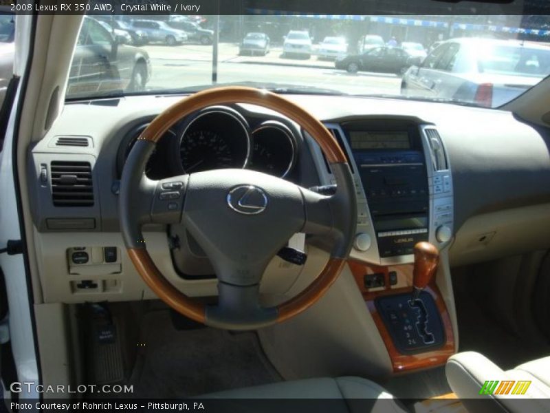 Crystal White / Ivory 2008 Lexus RX 350 AWD