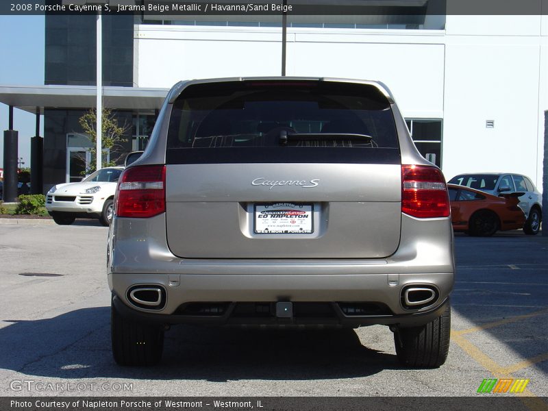 Jarama Beige Metallic / Havanna/Sand Beige 2008 Porsche Cayenne S