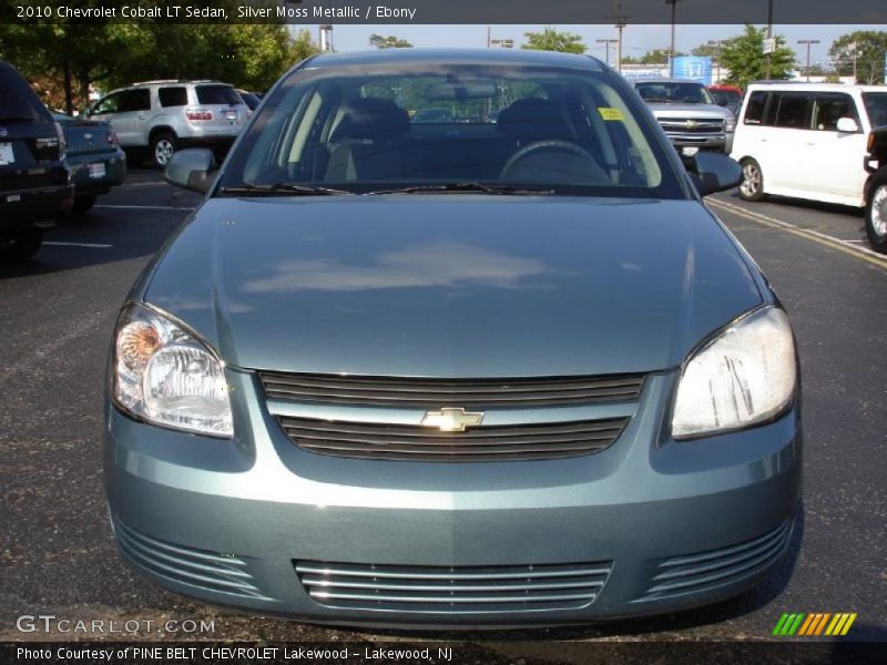 Silver Moss Metallic / Ebony 2010 Chevrolet Cobalt LT Sedan