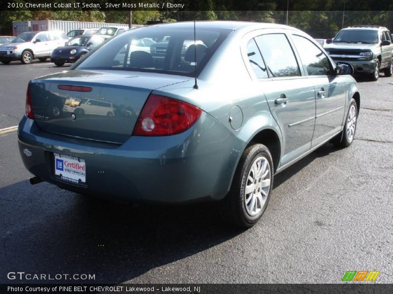 Silver Moss Metallic / Ebony 2010 Chevrolet Cobalt LT Sedan