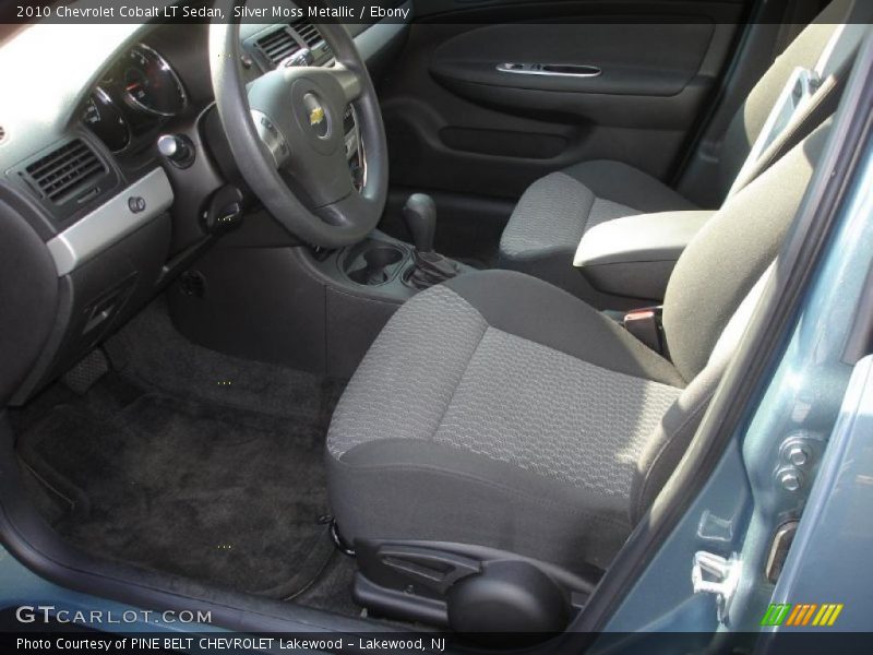 Silver Moss Metallic / Ebony 2010 Chevrolet Cobalt LT Sedan