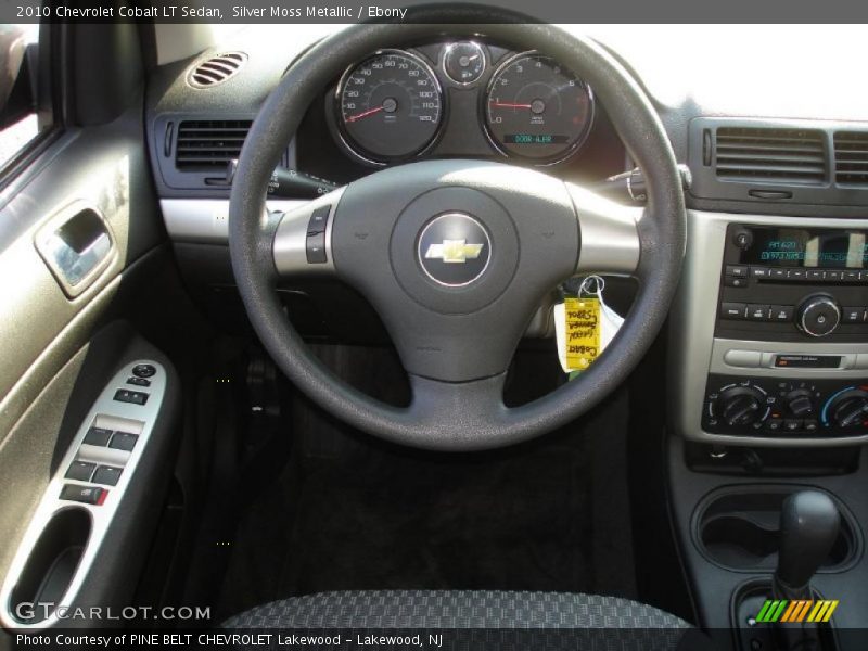 Silver Moss Metallic / Ebony 2010 Chevrolet Cobalt LT Sedan
