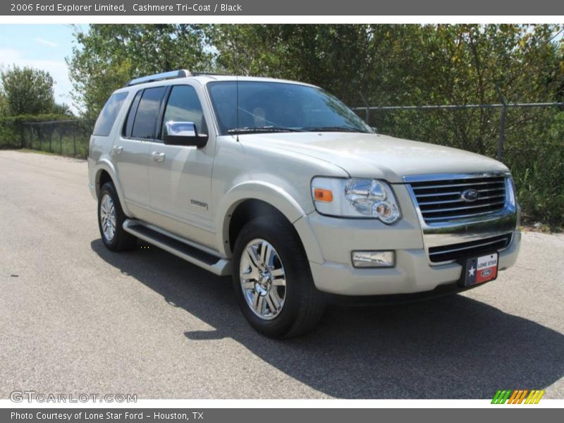 Cashmere Tri-Coat / Black 2006 Ford Explorer Limited