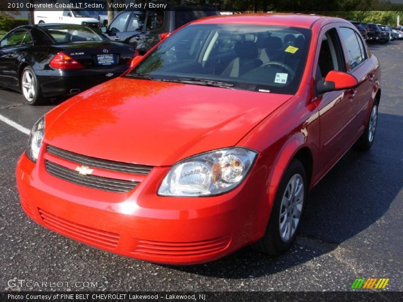 Victory Red / Ebony 2010 Chevrolet Cobalt LT Sedan