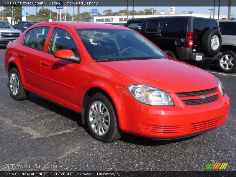 Victory Red / Ebony 2010 Chevrolet Cobalt LT Sedan