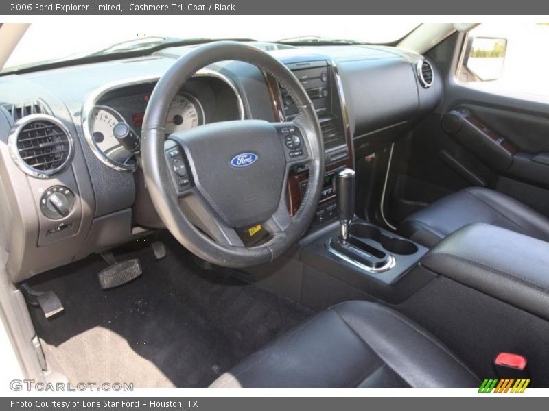 Cashmere Tri-Coat / Black 2006 Ford Explorer Limited