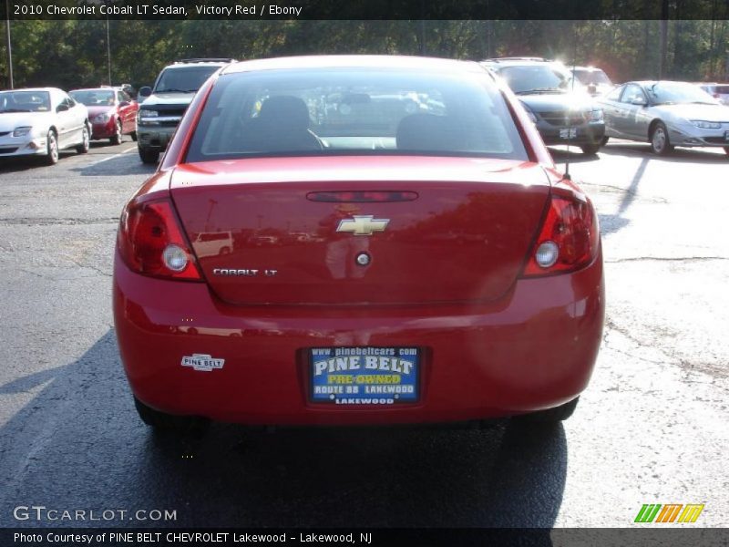 Victory Red / Ebony 2010 Chevrolet Cobalt LT Sedan