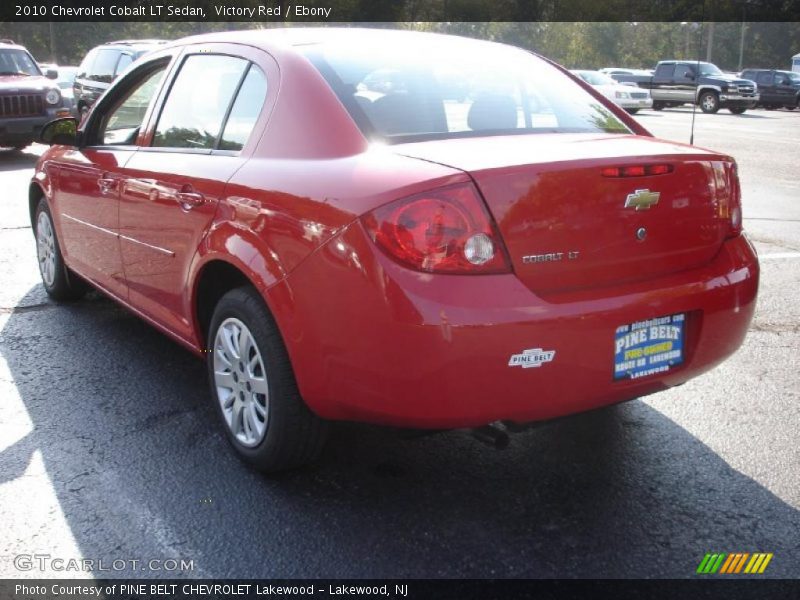 Victory Red / Ebony 2010 Chevrolet Cobalt LT Sedan