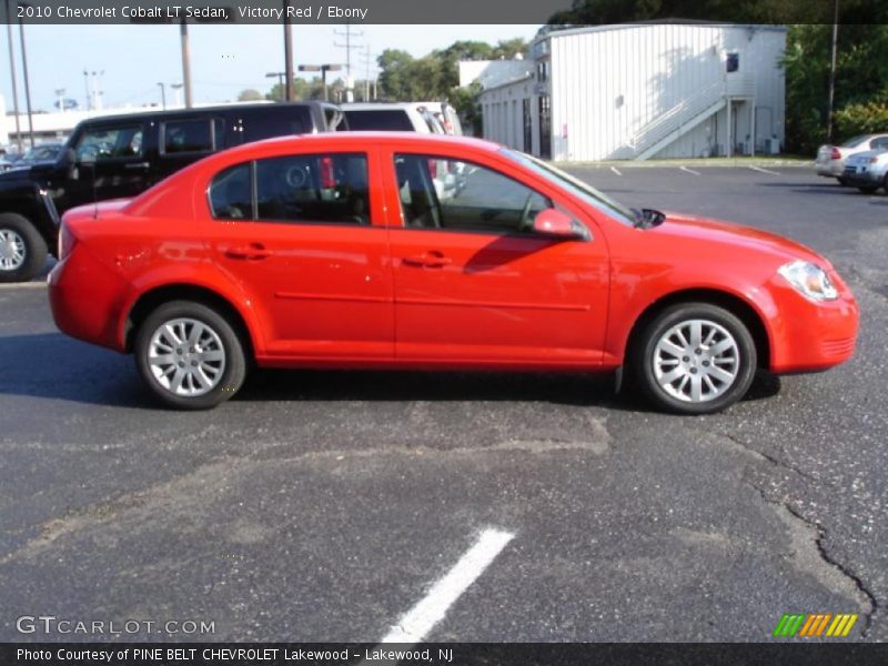 Victory Red / Ebony 2010 Chevrolet Cobalt LT Sedan