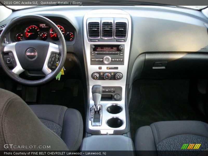 Quicksilver Metallic / Ebony 2010 GMC Acadia SLE