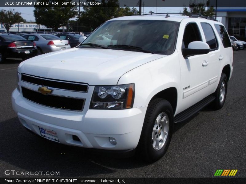 Summit White / Ebony 2010 Chevrolet Tahoe LT 4x4