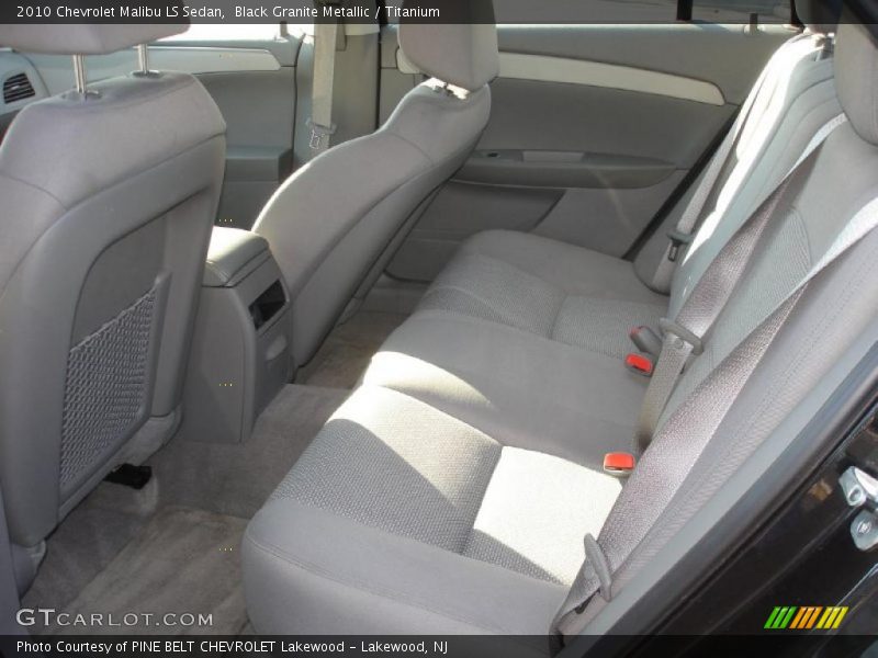 Black Granite Metallic / Titanium 2010 Chevrolet Malibu LS Sedan