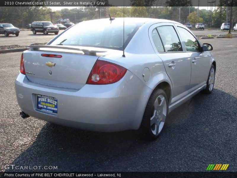 Silver Ice Metallic / Gray 2010 Chevrolet Cobalt LT Sedan
