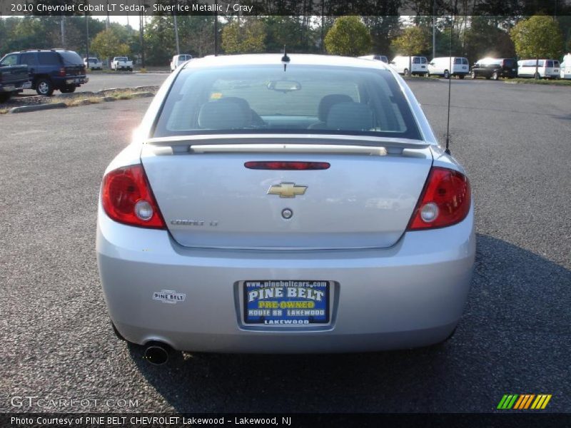 Silver Ice Metallic / Gray 2010 Chevrolet Cobalt LT Sedan