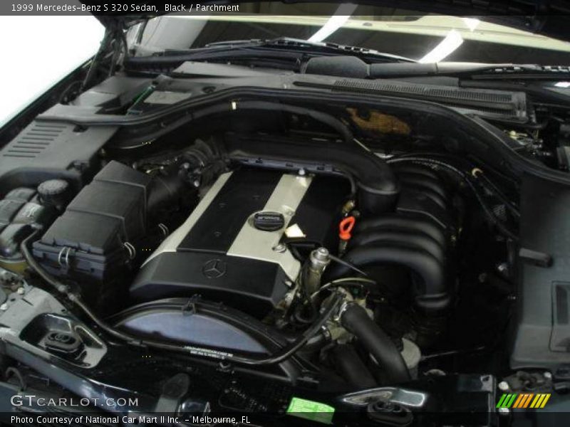 Black / Parchment 1999 Mercedes-Benz S 320 Sedan