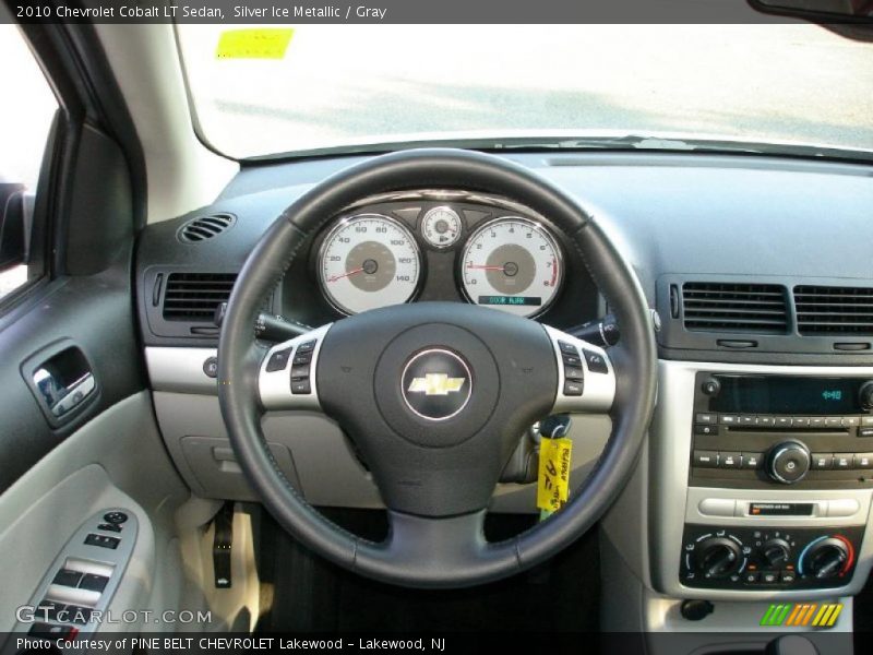 Silver Ice Metallic / Gray 2010 Chevrolet Cobalt LT Sedan