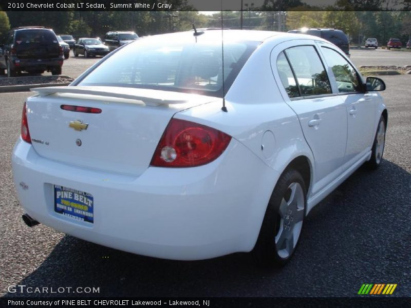 Summit White / Gray 2010 Chevrolet Cobalt LT Sedan