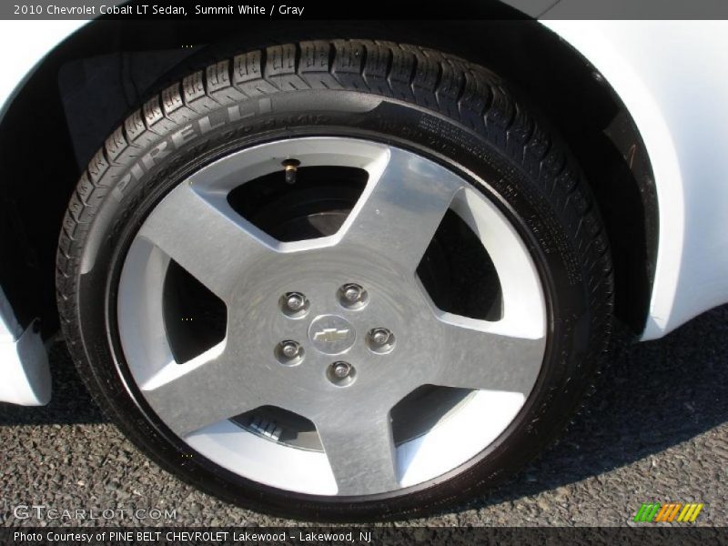 Summit White / Gray 2010 Chevrolet Cobalt LT Sedan