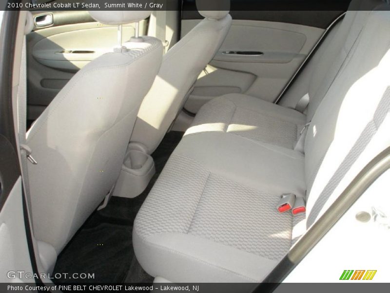 Summit White / Gray 2010 Chevrolet Cobalt LT Sedan