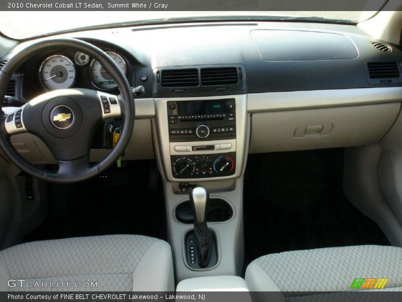 Summit White / Gray 2010 Chevrolet Cobalt LT Sedan