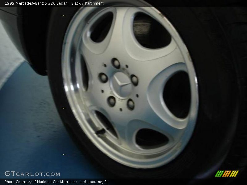 Black / Parchment 1999 Mercedes-Benz S 320 Sedan