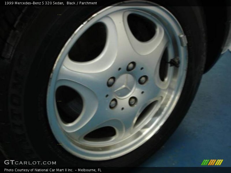 Black / Parchment 1999 Mercedes-Benz S 320 Sedan