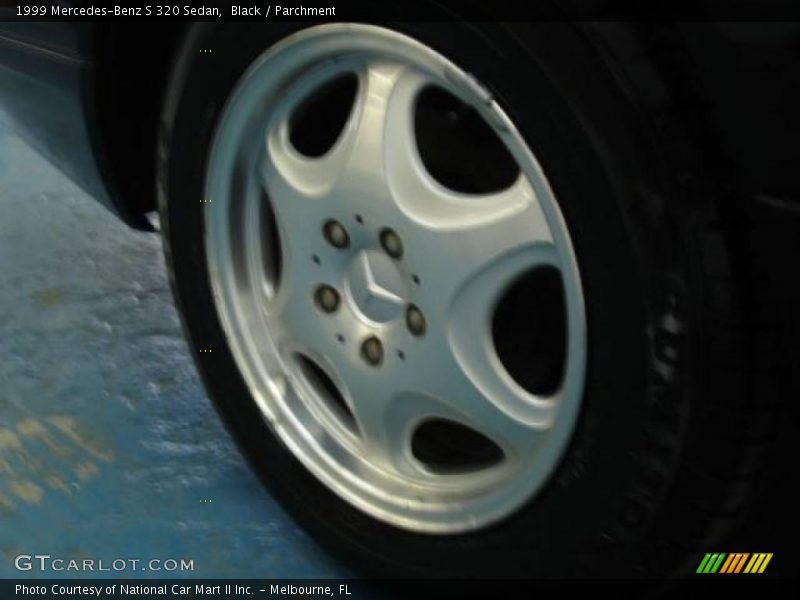 Black / Parchment 1999 Mercedes-Benz S 320 Sedan
