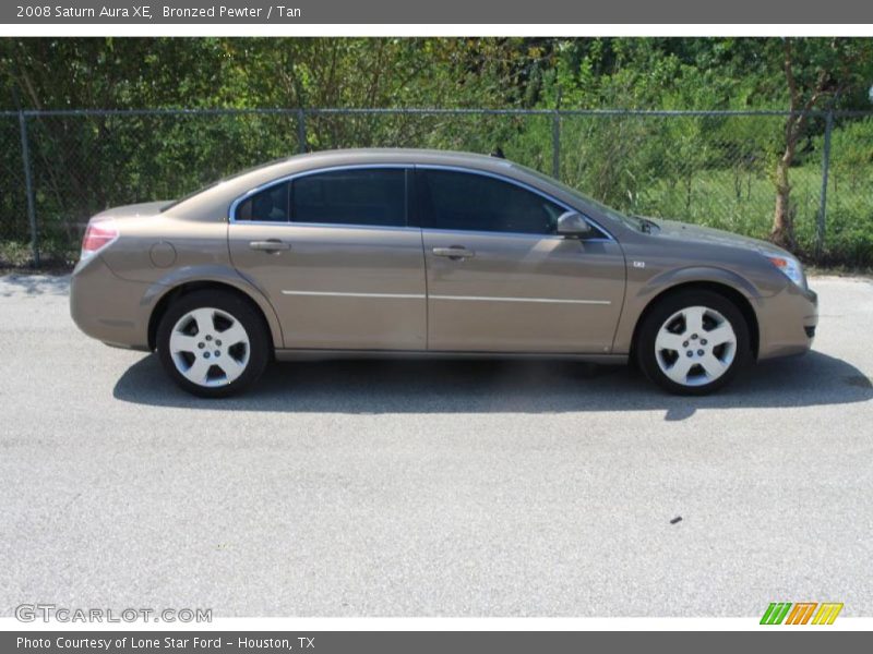 Bronzed Pewter / Tan 2008 Saturn Aura XE