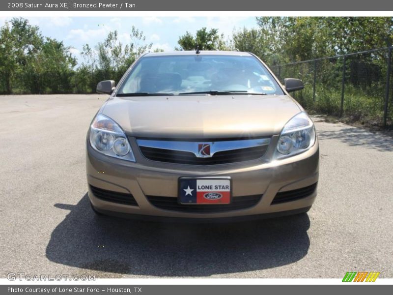 Bronzed Pewter / Tan 2008 Saturn Aura XE
