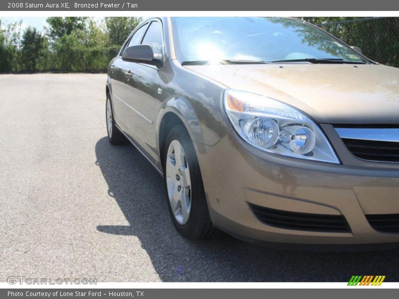 Bronzed Pewter / Tan 2008 Saturn Aura XE