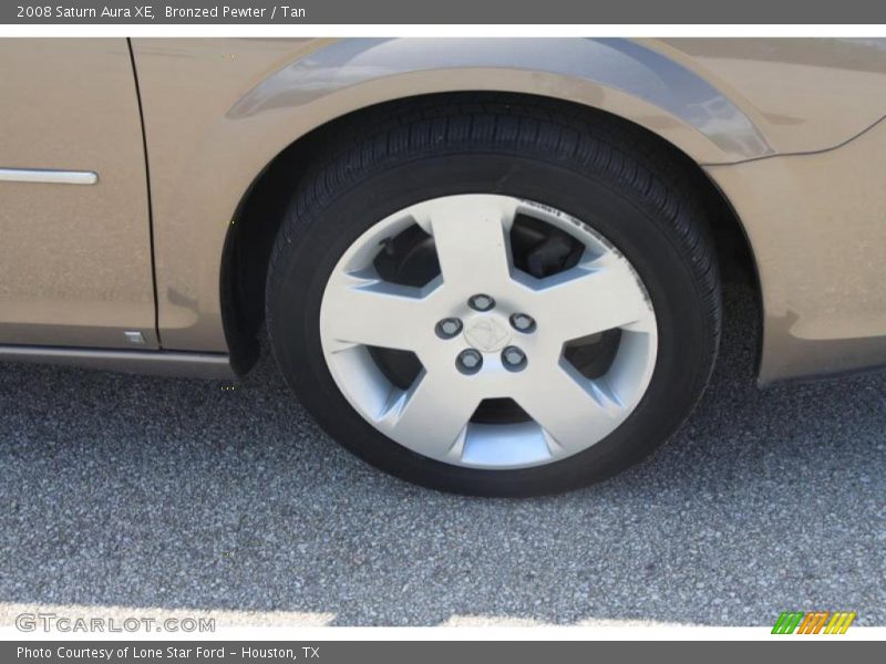 Bronzed Pewter / Tan 2008 Saturn Aura XE