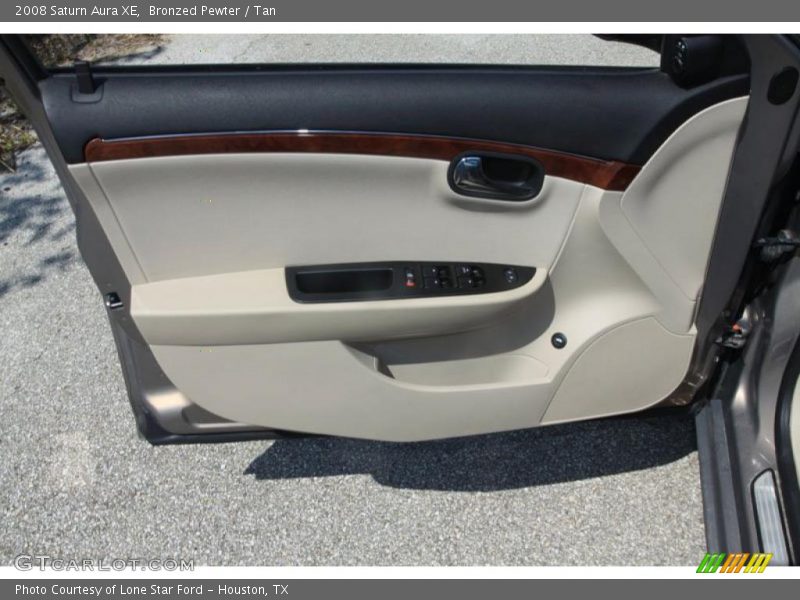 Bronzed Pewter / Tan 2008 Saturn Aura XE