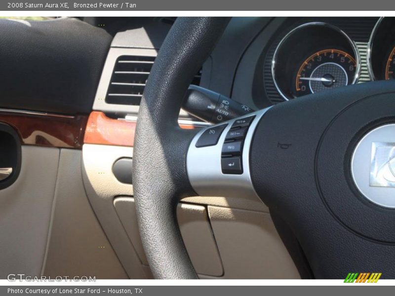 Bronzed Pewter / Tan 2008 Saturn Aura XE